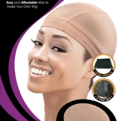 Span Dome Wig Cap Auburn