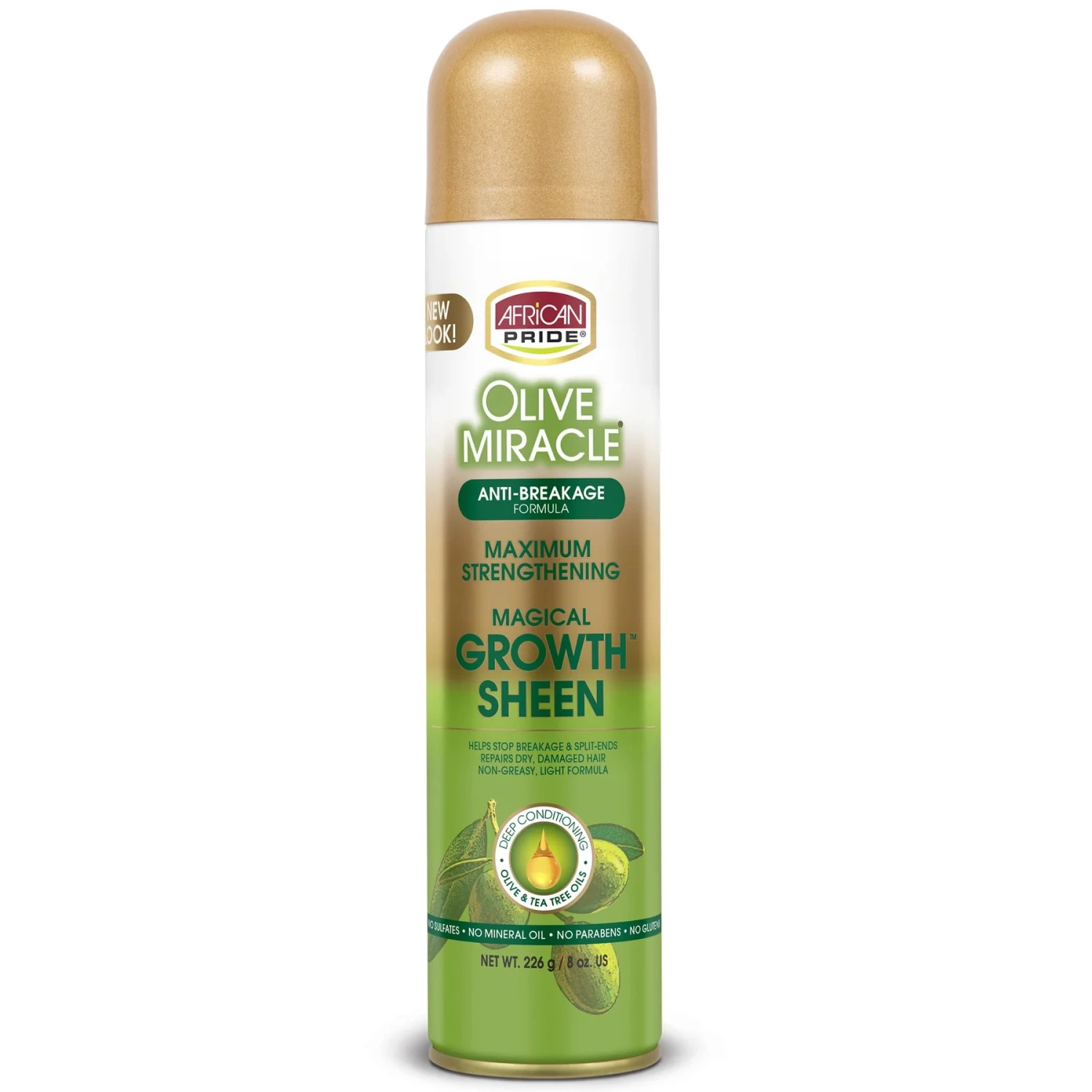 African Pride Growth Sheen Spray 3 African Pride Growth Sheen Spray