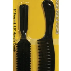8" Brush And 8.5" Handle Comb