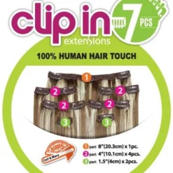 Platino Clip Ins 7 Pcs 7 Platino Clip Ins 7 Pcs -Primal Shop 19478 22563.1557351044