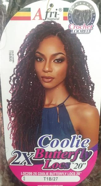 2X Coolie Butterfly Locs 20" 5 2X Coolie Butterfly Locs 20" - Image 3