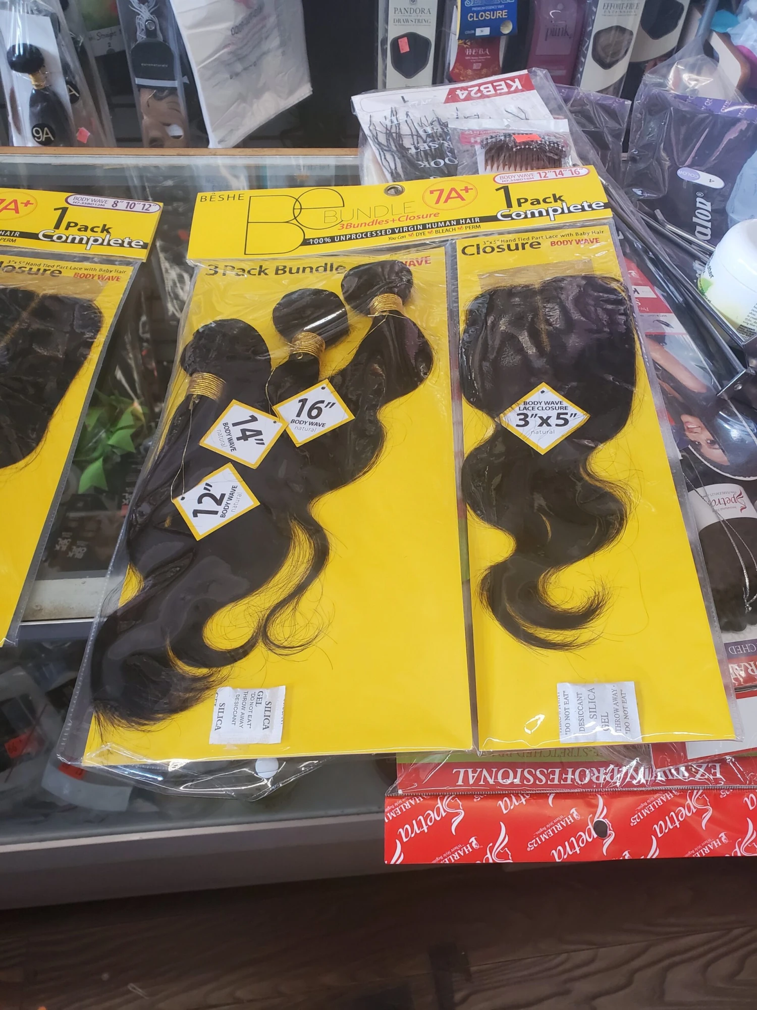 3 Pcs Brazilian Body Wave Hair & Closure 7 3 Pcs Brazilian Body Wave Hair & Closure - Image 5
