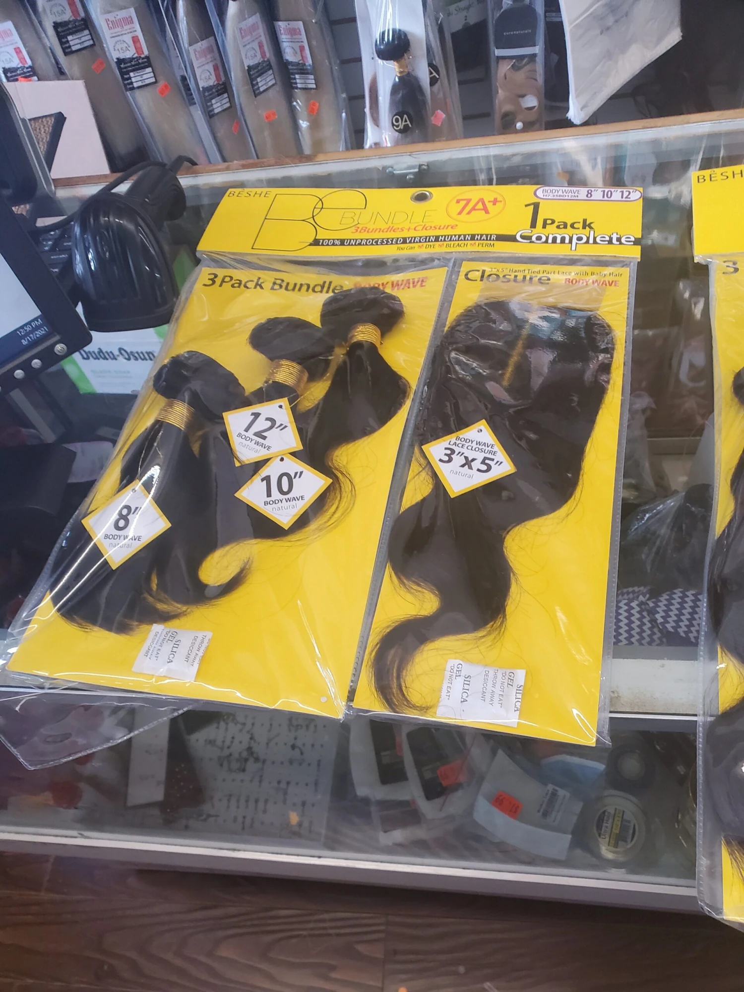 3 Pcs Brazilian Body Wave Hair & Closure 4 3 Pcs Brazilian Body Wave Hair & Closure - Image 2