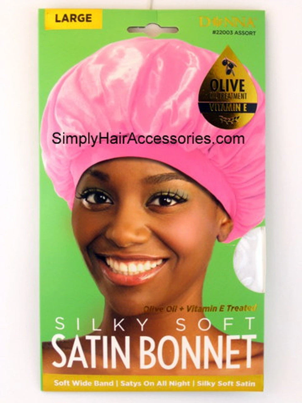 Donna Silky Satin Bonnet 3 Donna Silky Satin Bonnet