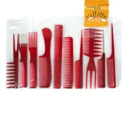 10 Pcs Professional Comb Kit