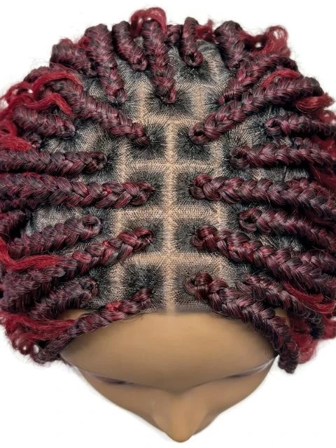 HD Boho Box Braids Wig 9 HD Boho Box Braids Wig - Image 7