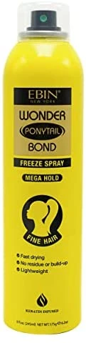 Ebin Wonder Ponytail Bon Freeze Spray