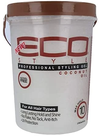 Eco Style Hair Gel Coconut Oil 3 Eco Style Hair Gel Coconut Oil