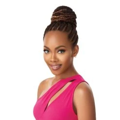 Outre Synthetic Pretty Quick Bun