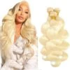 20A Single Body Wave Blonde Hair