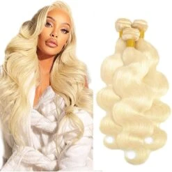 20A Single Body Wave Blonde Hair