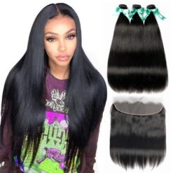 20A Straight 3 Pcs + 13 X 5 Closure