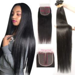 15A 3 Pcs Straight 6*5 T Closure