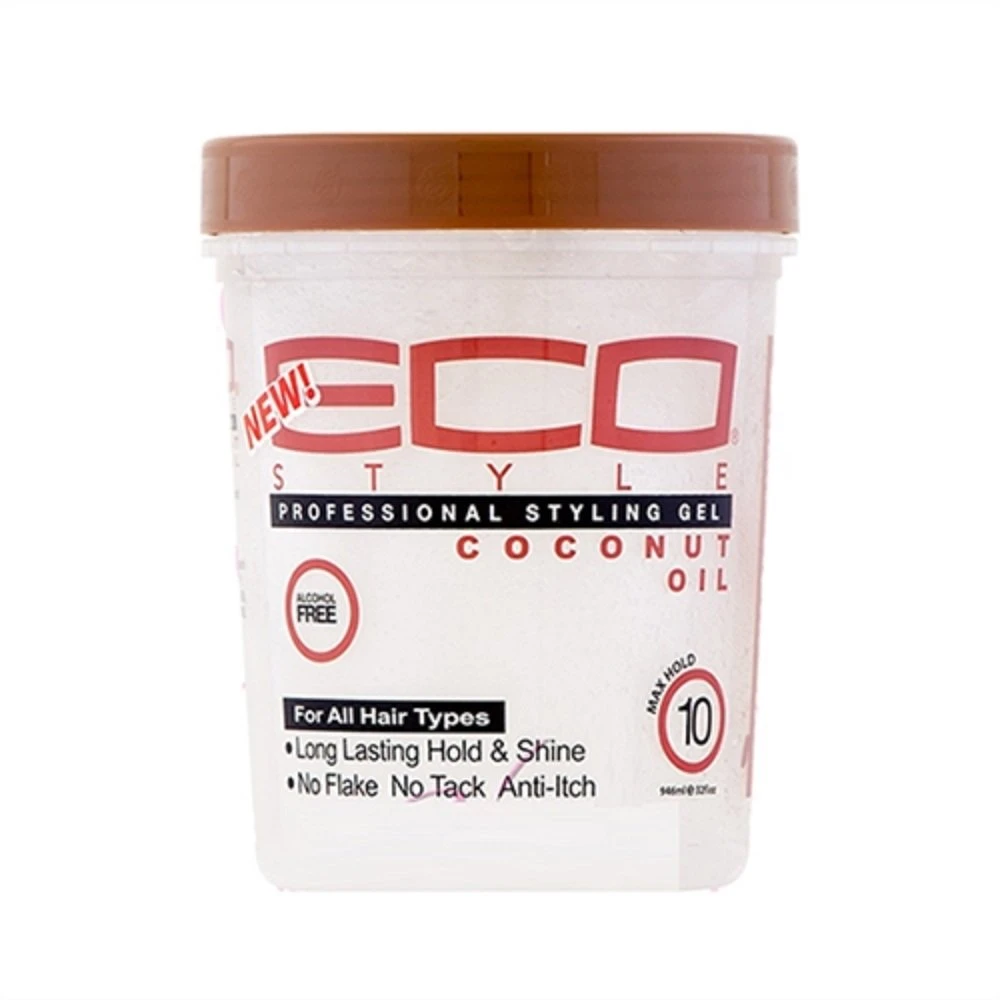 Eco Style Hair Gel Coconut Oil 4 Eco Style Hair Gel Coconut Oil - Image 2