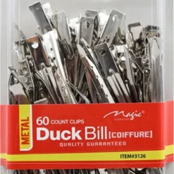 60 Pcs Duck Bill Clips