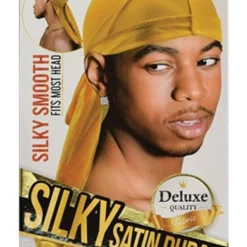 Silky Satin Durag- 4801 Gold