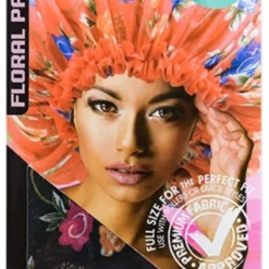 Floral Jumbo Satin Sleep Cap