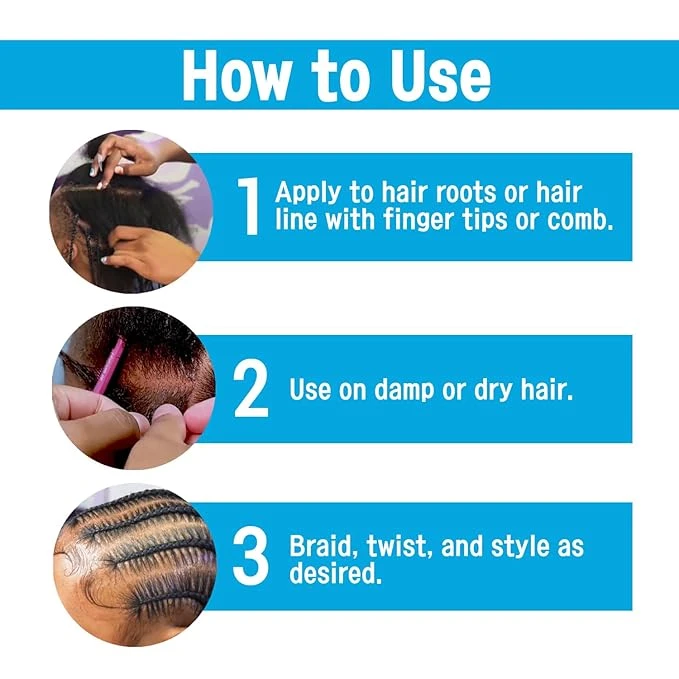 Crazy Loc Black Castor Oil Gel 4 Crazy Loc Black Castor Oil Gel - Image 2