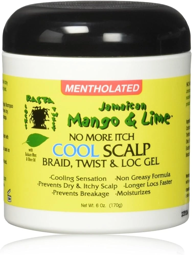 Jamaican Mango & Lime Cool, Scalp Braid, Twist & Loc Gel 3 Jamaican Mango & Lime Cool, Scalp Braid, Twist & Loc Gel