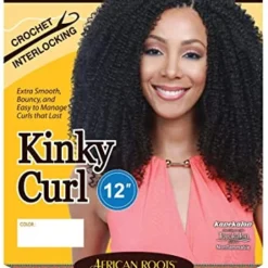 Bobbi Boss Crochet Braid Kinky Curly 12" -Primal Shop 71aP75BS2vL. SY450
