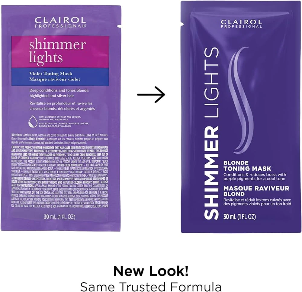 Clariol Violet Toning Mask 3 Clariol Violet Toning Mask