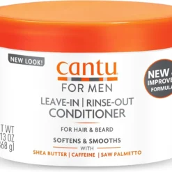 Cantu For Men Leave In/Rinse Out