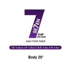 7 Pcs Clip On Body 20" -Primal Shop 7PC 700X700 side 01 3