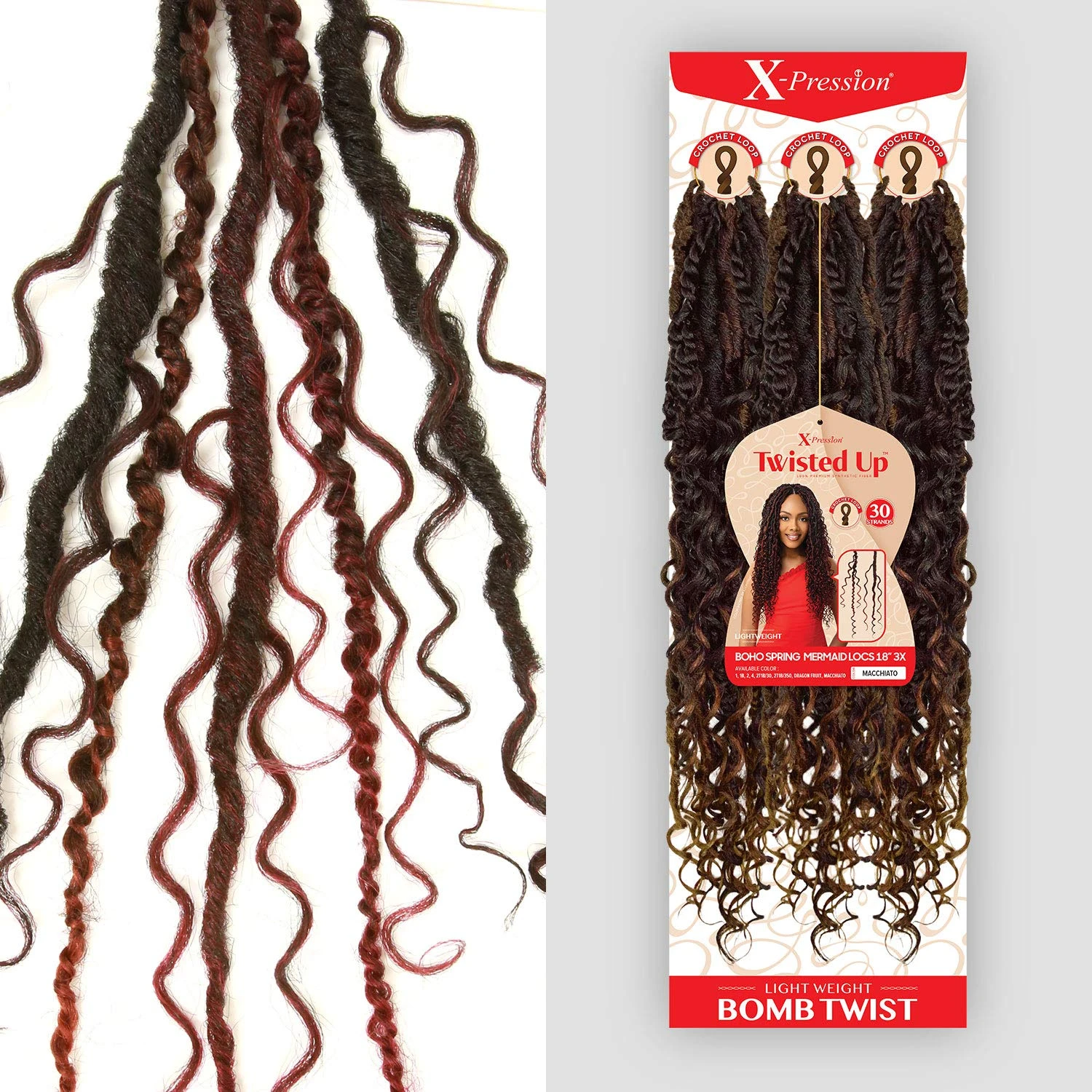 Boho Spring Mermaid Locs 18" 3X 6 Boho Spring Mermaid Locs 18" 3X - Image 4