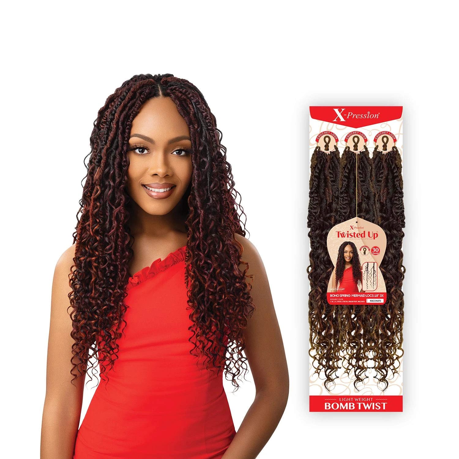 Boho Spring Mermaid Locs 18" 3X 7 Boho Spring Mermaid Locs 18" 3X - Image 5