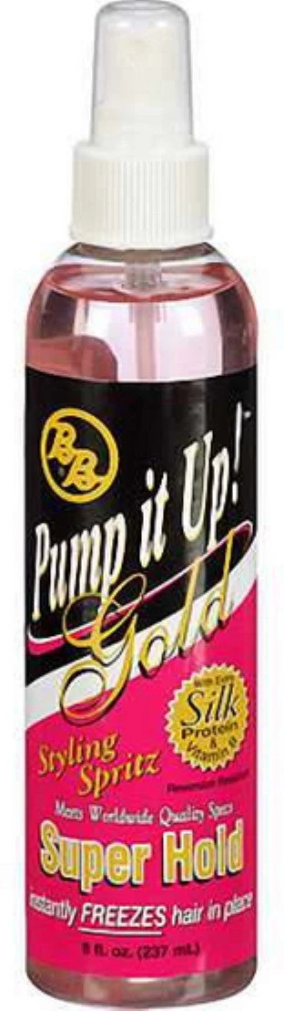 Pump It Up Gold Styling Spritz 3 Pump It Up Gold Styling Spritz