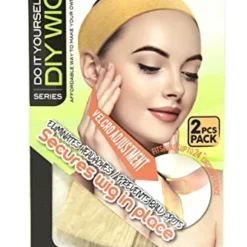 Wig Grip Elastic Band Blonde