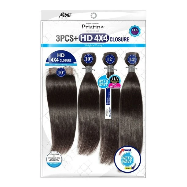 Pristine 11AJerry Curl + HD 4X4 Closure 5 Pristine 11AJerry Curl + HD 4X4 Closure - Image 3