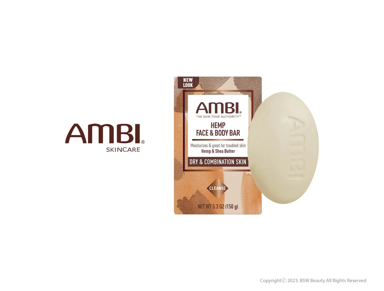 Ambi Hemp Face & Body Bar 3 Ambi Hemp Face & Body Bar