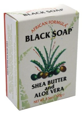 African Black Soap With Shea Butter And Aloe Vera 4 African Black Soap With Shea Butter And Aloe Vera - Image 2