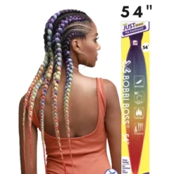 Bobbi Boss Just Braid Pre-Feathered 54" -Primal Shop BBPRE STRETCHED54