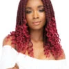 3x Box Braids With Coily Ends -Primal Shop BOX BRAID 12IN CURLY FINISH 1