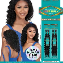 Human Hair Deep Bulk 18"