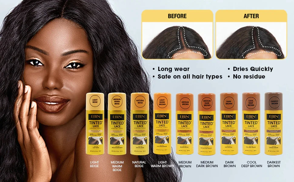 Ebin New York Tinted Lace Spray 6 Ebin New York Tinted Lace Spray - Image 4