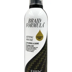 Ebin Braid Formula Setting Mousse Rosemary Mint