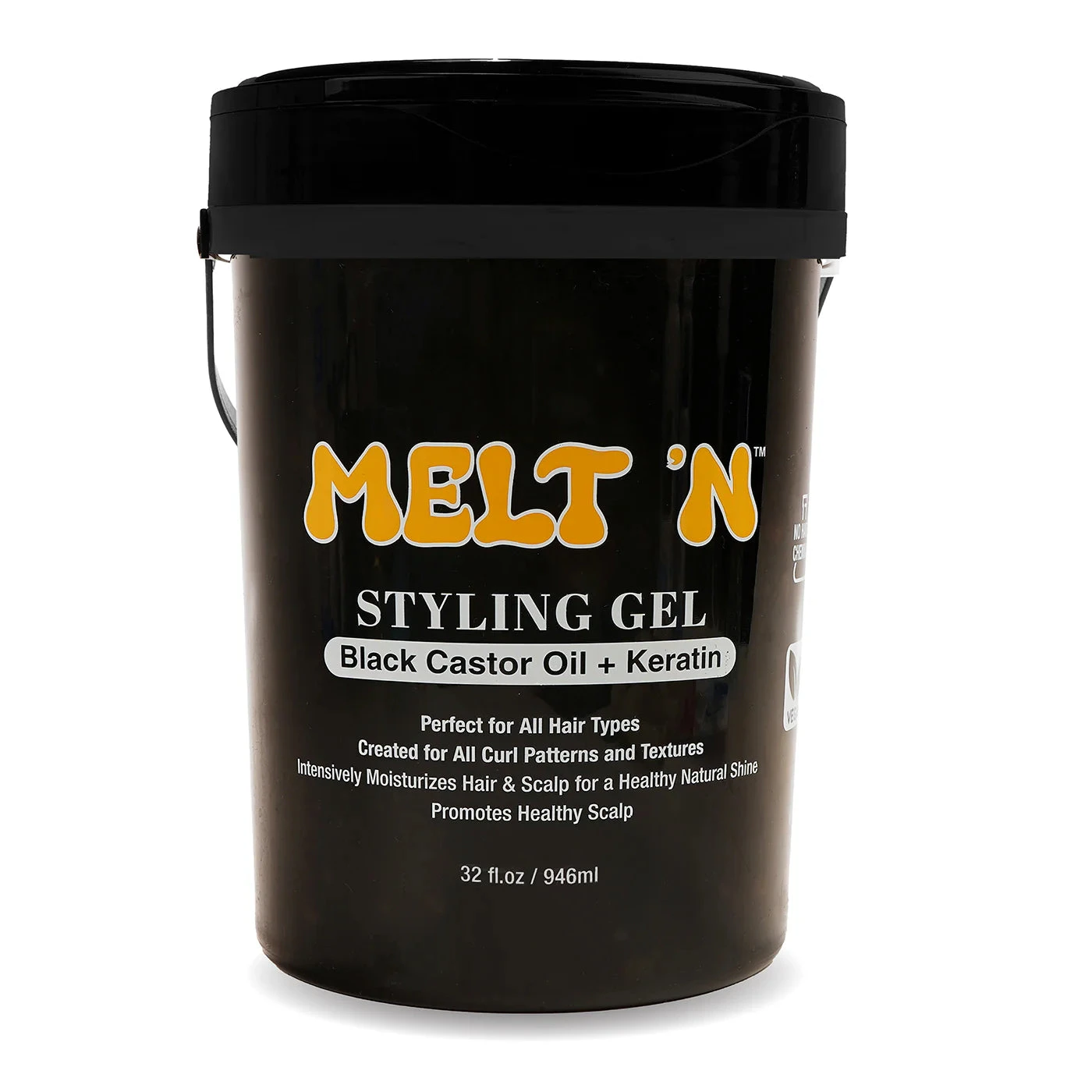 EBIN Melt 'N Styling Gel - Black Castor Oil + Keratin 3 EBIN Melt 'N Styling Gel - Black Castor Oil + Keratin