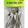Eden Duck Bill Clips (12pcs/pk)