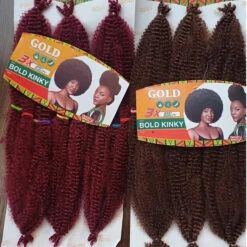 Noble Bold Kinky 20" -Primal Shop Gold 3x Bold Kinky Braid