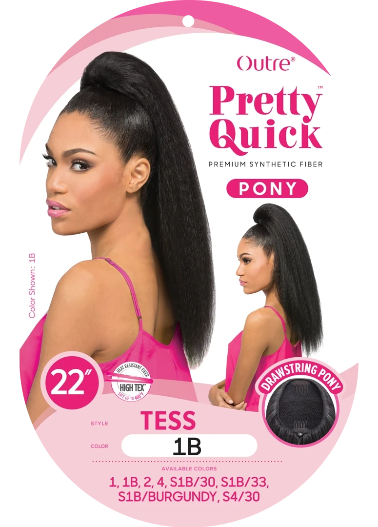 Drawstring Ponytail Tess 5 Drawstring Ponytail Tess - Image 3