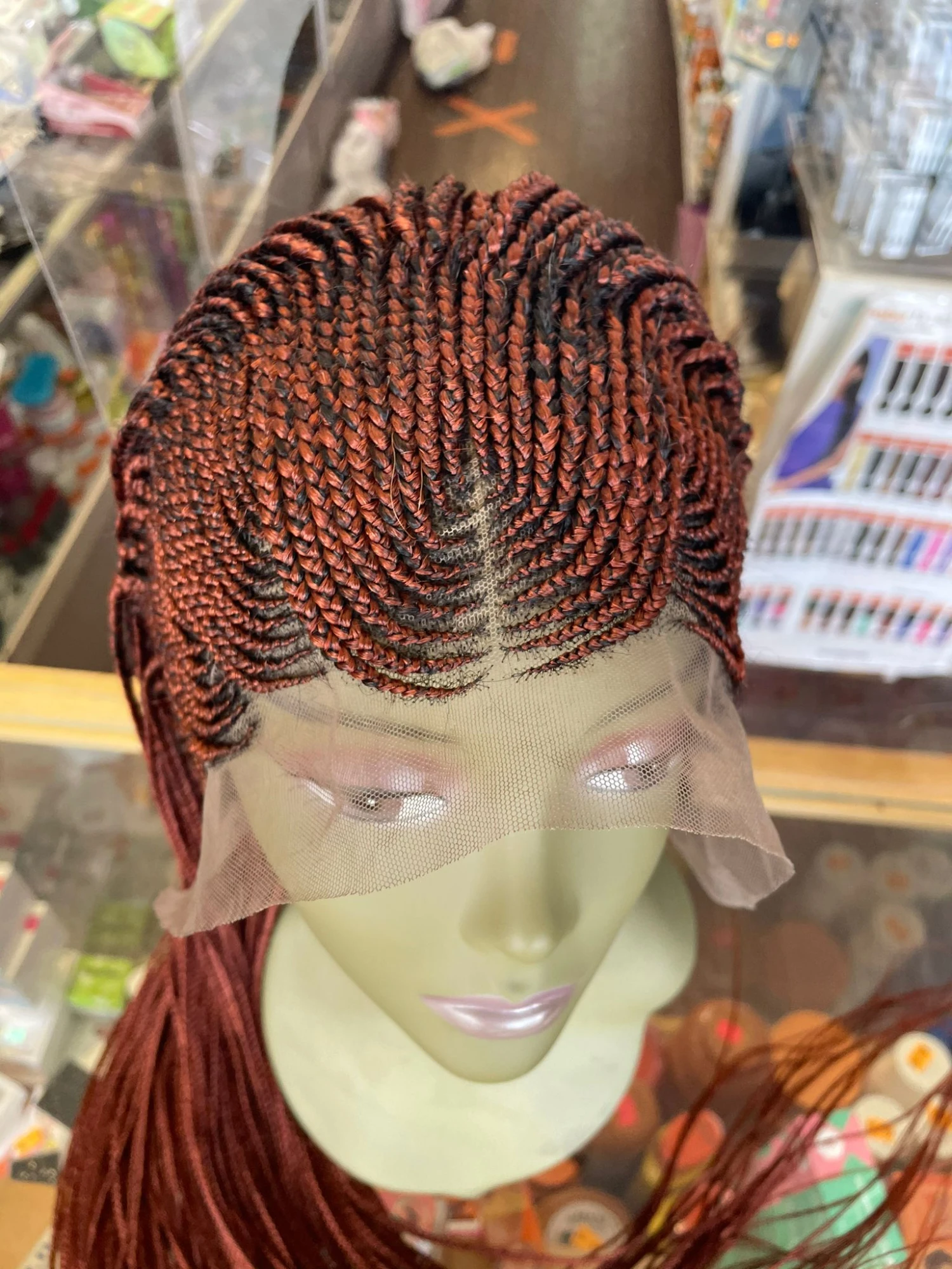 Half Cornrow, Half Braid Wig 18 Half Cornrow, Half Braid Wig - Image 16