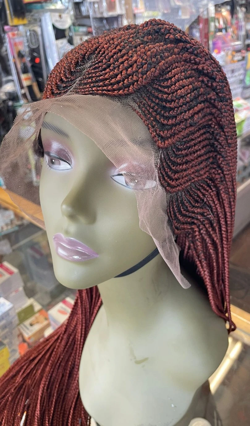 Half Cornrow, Half Braid Wig 6 Half Cornrow, Half Braid Wig - Image 4