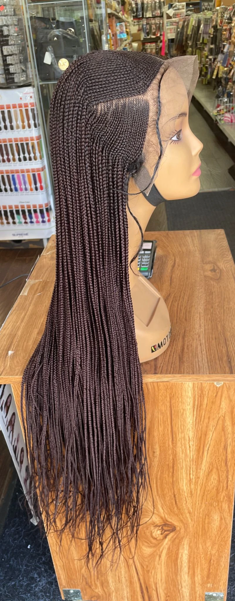 Half Cornrow, Half Braid Wig 22 Half Cornrow, Half Braid Wig - Image 20