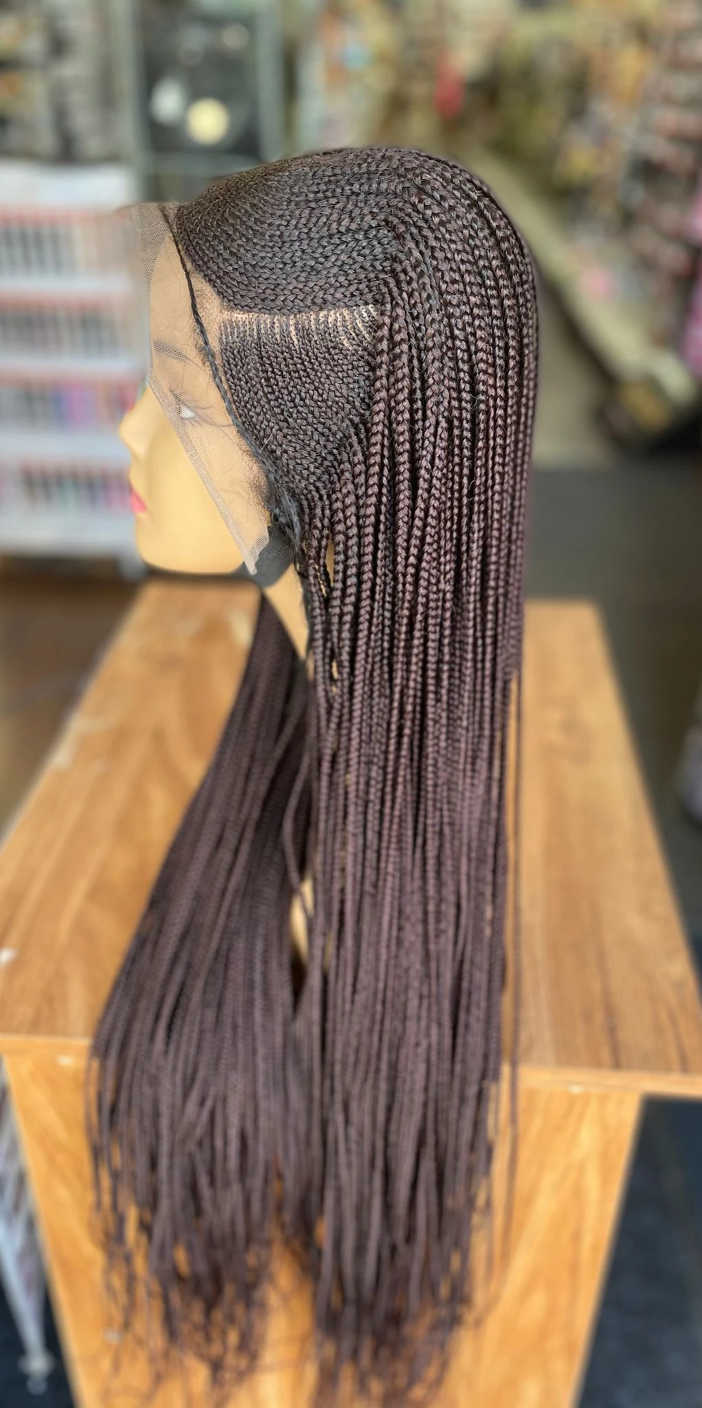 Half Cornrow, Half Braid Wig 21 Half Cornrow, Half Braid Wig - Image 19