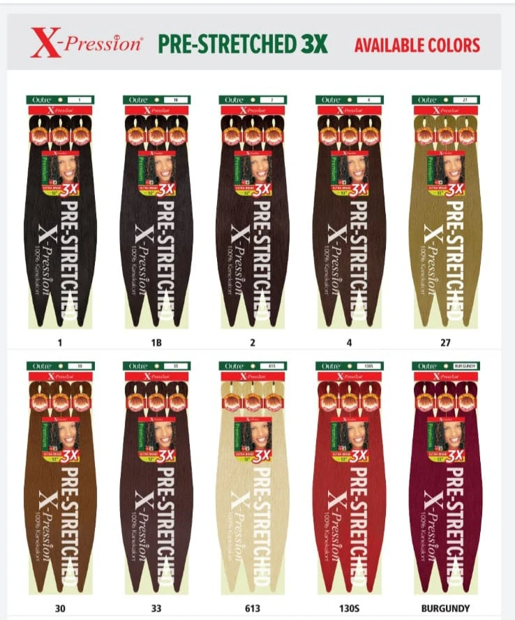 OUTRE XPression Pre-Stretched Braid 52" 8 OUTRE XPression Pre-Stretched Braid 52" - Image 6