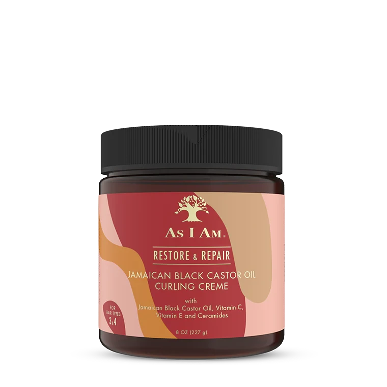 As I Am Black Castor Oil Curling Creme 3 As I Am Black Castor Oil Curling Creme