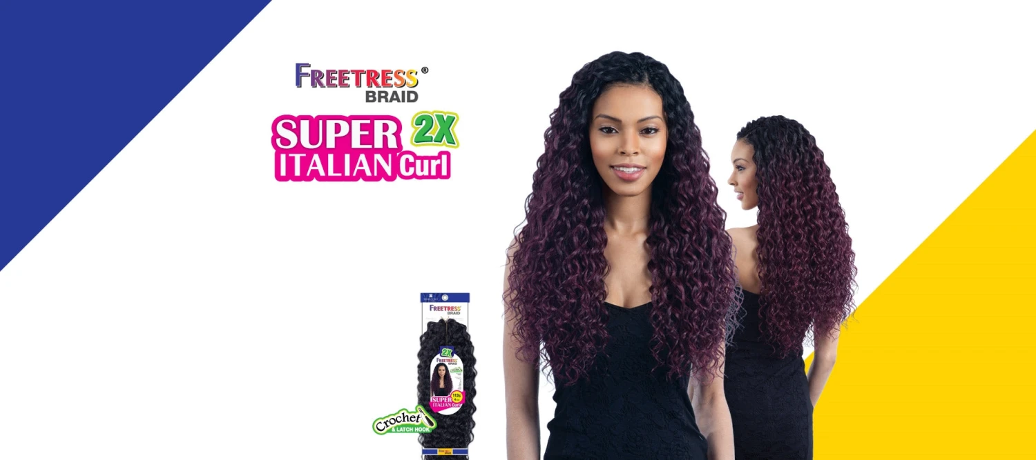 Freetress 2x Super Italian Curl 4 Freetress 2x Super Italian Curl - Image 2